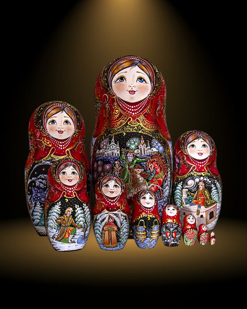 Starlit Reverie celestial matryoshka