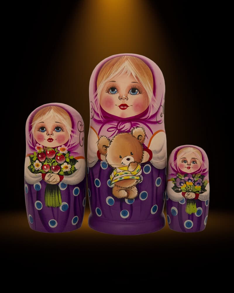 Forest spirit woodland creature matryoshka