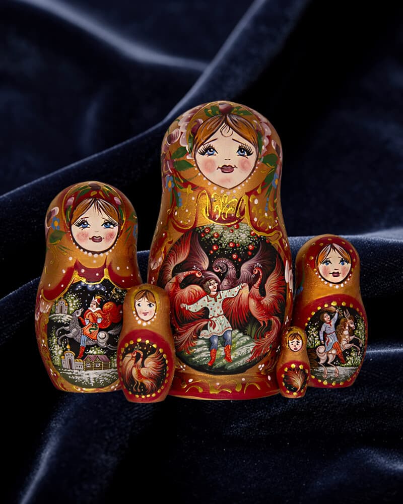 Vasilisa the Beautiful fairy tale matryoshka