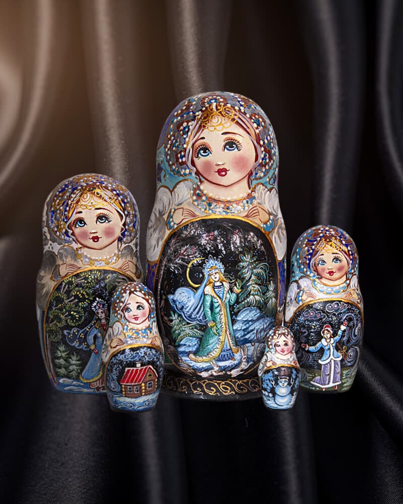 Golden Cockerel fairy tale matryoshka