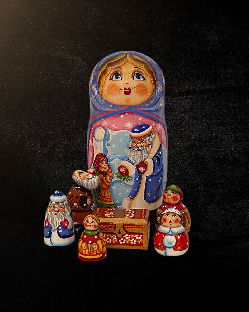 Father Frost Morozko matryoshka